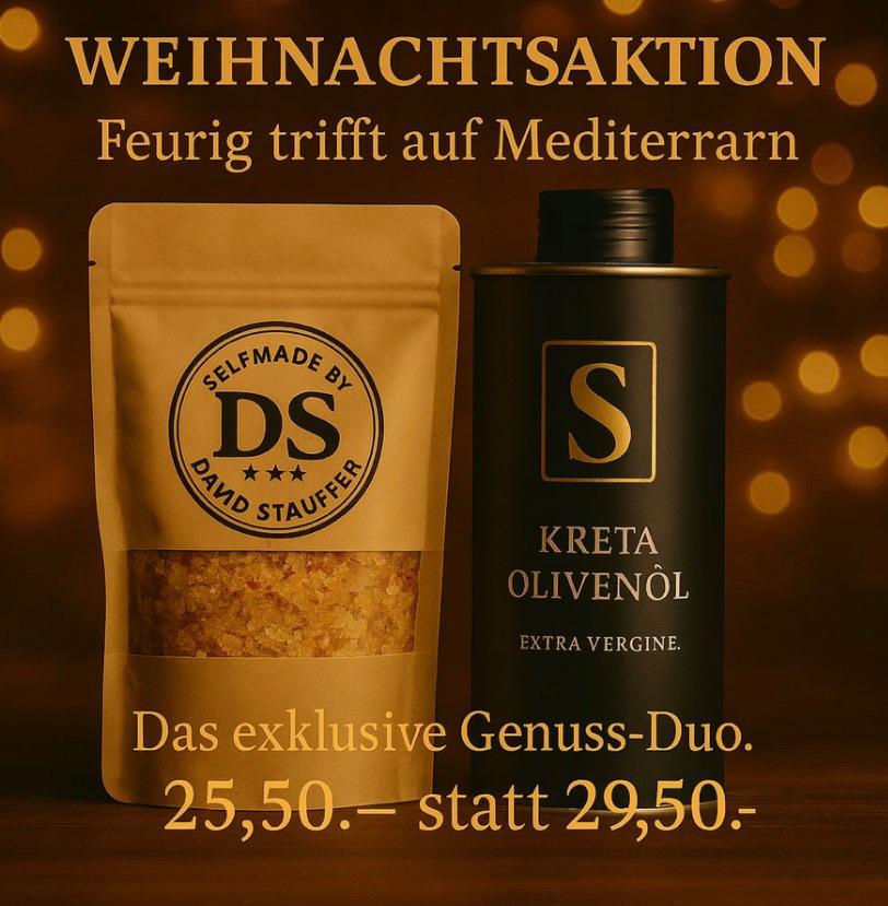 🎄 Weihnachtsaktion 2025 – Der Geschmack des Feuers &amp; der Sonne